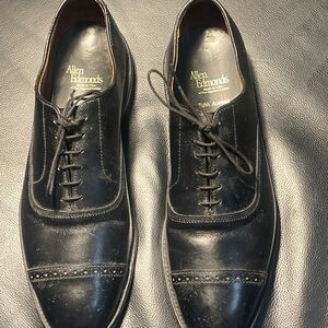 Allen Edmonds Black Oxford Shoes 5th Avenue 10D excellent